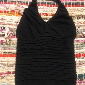 Bust boosting back-out top